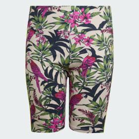 adidas x FARM RIO BIKE SHORTS PLUS SIZE by ADIDAS