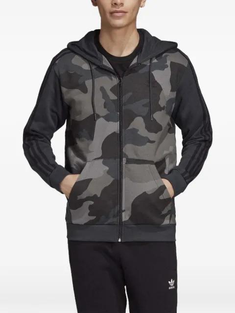 camouflage full-zip hoodie by ADIDAS