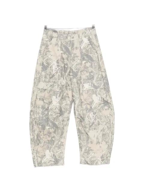 camouflage-pattern cargo pants by ADIDAS
