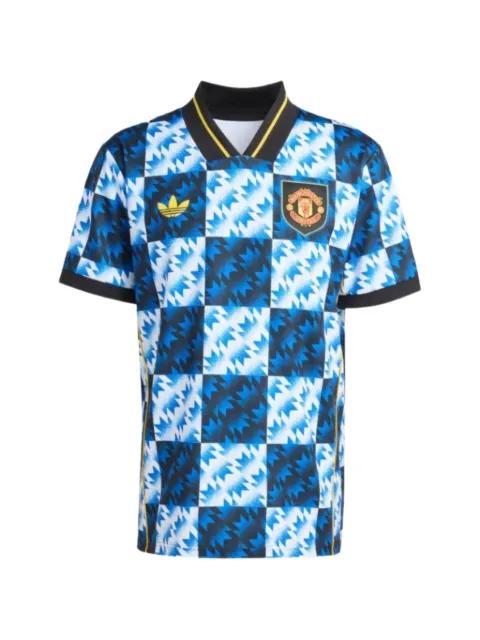 checked T-shirt by ADIDAS