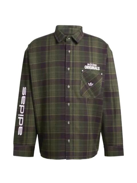 checked pocket shirt by ADIDAS
