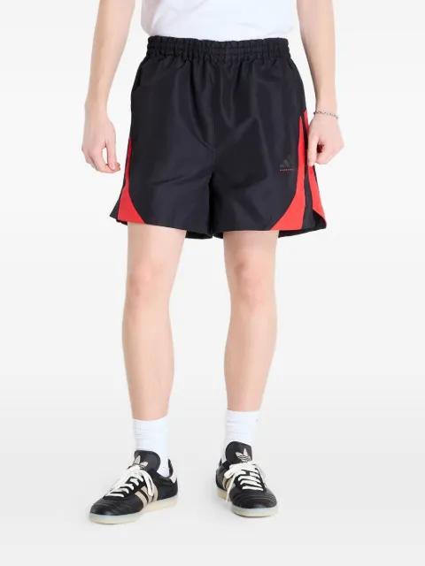 contrast-panel basketball shorts by ADIDAS