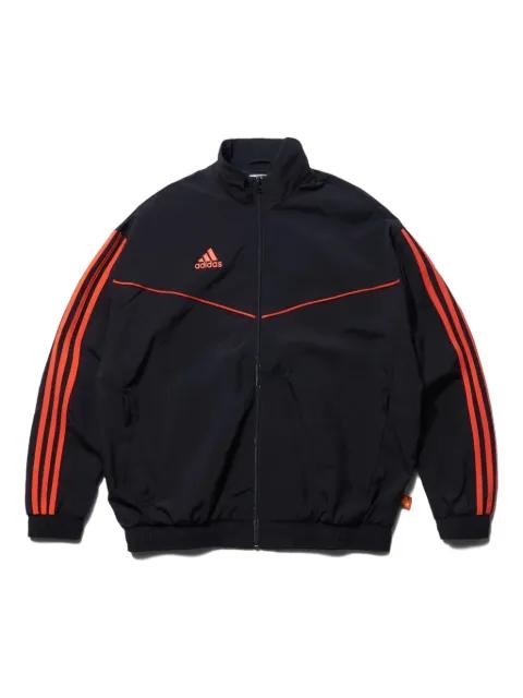 contrasting-logo jacket by ADIDAS