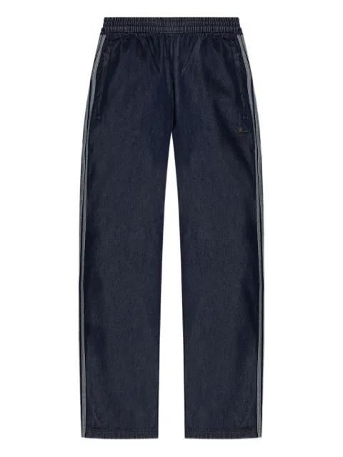 cotton wide-leg jeans by ADIDAS