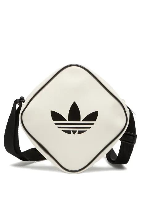 diamond-shape logo-print shoulder bag by ADIDAS