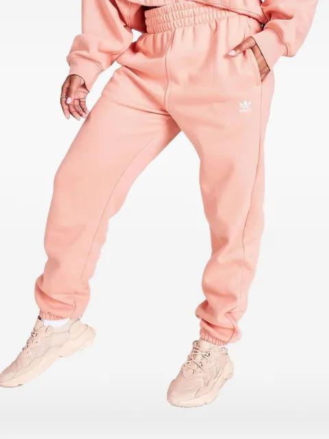elasticated-waistband track pants by ADIDAS