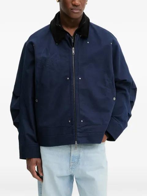 embroidered appliqué jacket by ADIDAS