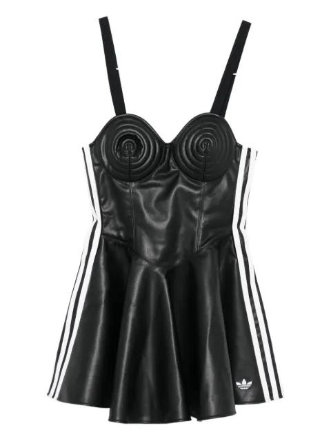 faux-leather dress by ADIDAS