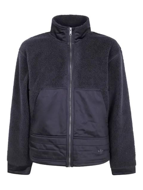 fleece zip-up sweatshirt by ADIDAS