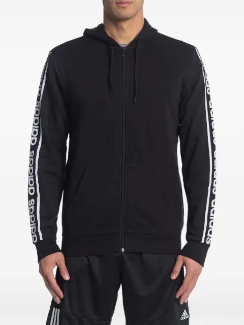 full-zip logo hoodie by ADIDAS