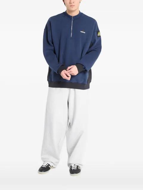 half-zip sweatshirt by ADIDAS