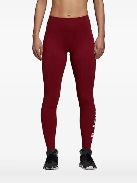 high-waisted logo leggings by ADIDAS