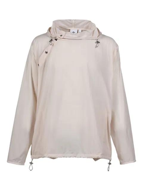 hoodied pouch lightweight jacket by ADIDAS