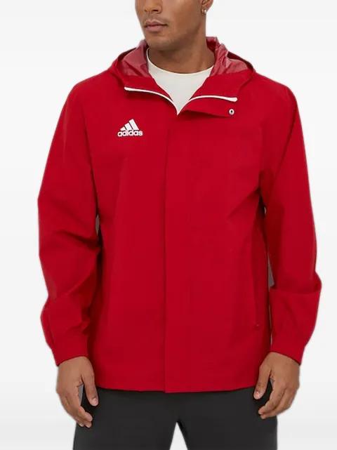 hoodied zip jacket by ADIDAS