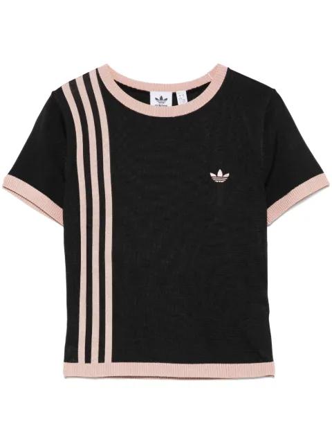 knitted 3-Stripes T-shirt by ADIDAS