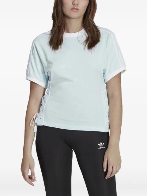 laced side T-shirt by ADIDAS