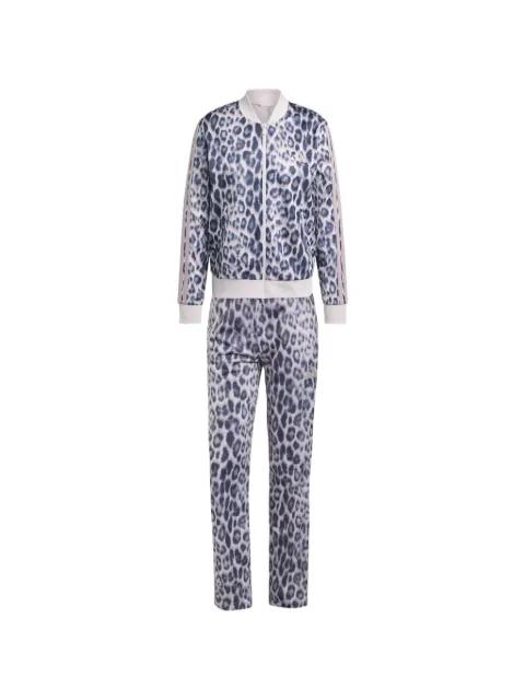 leopard-print tracksuit by ADIDAS