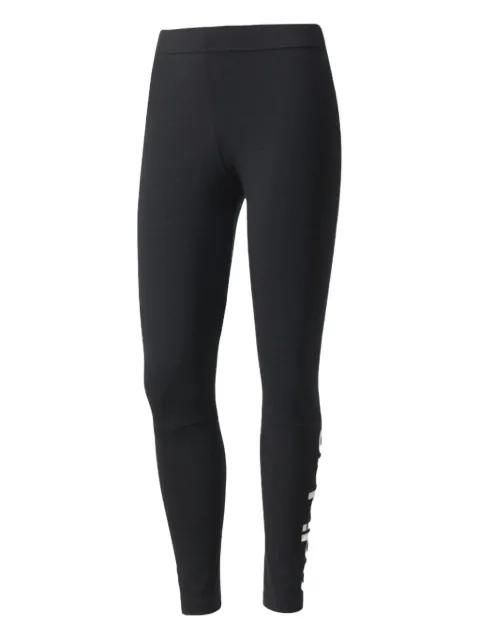 linear logo leggings by ADIDAS