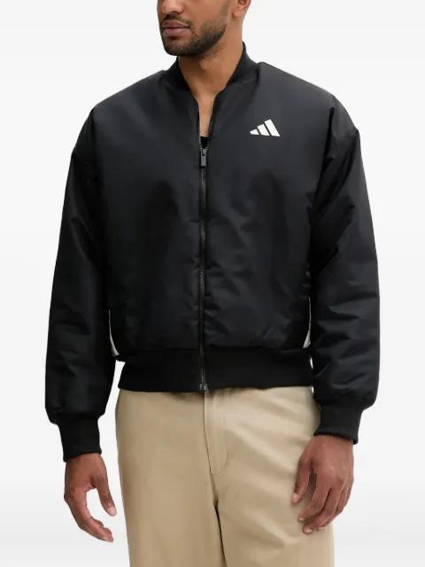 logo-detail bomber jacket by ADIDAS