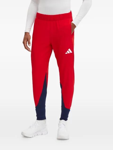 logo-detail track pants by ADIDAS