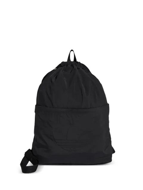 logo-embossed drawstring backpack by ADIDAS
