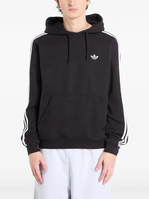 logo-embroidered hoodie by ADIDAS