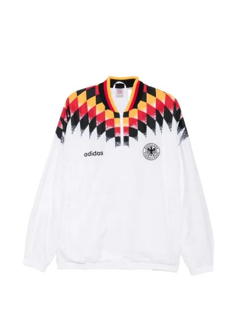 logo-embroidered jacket by ADIDAS