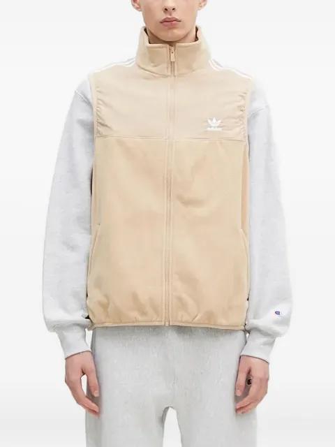 logo-embroidered vest by ADIDAS
