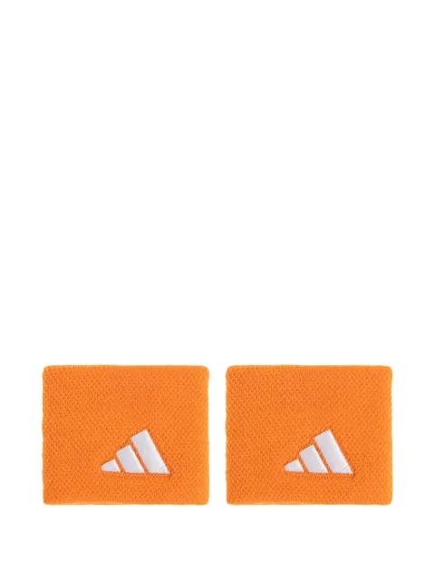 logo-embroidered wristbands by ADIDAS
