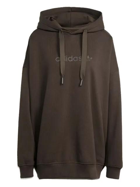 logo long-sleeves cotton hoodie by ADIDAS