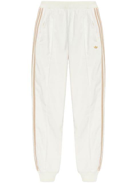 logo-patch cotton track pants by ADIDAS