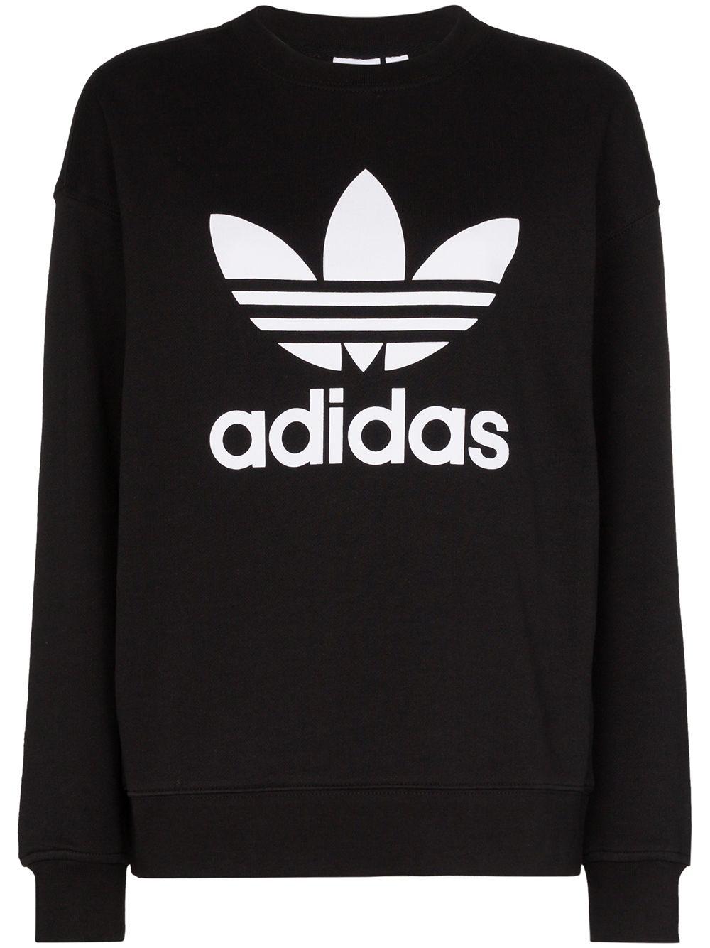 logo-print cotton sweatshirt by ADIDAS