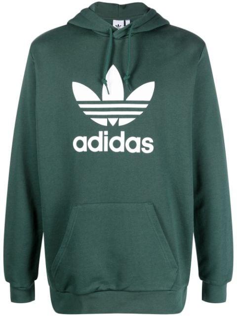 logo-print hoodie by ADIDAS