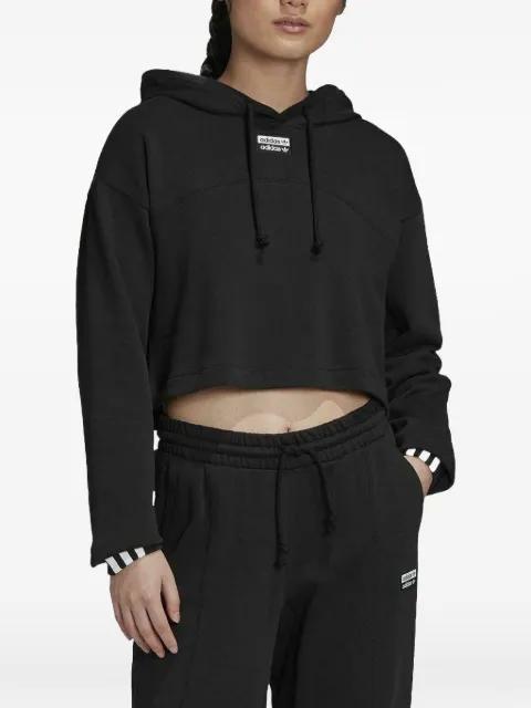 logo-print hoodie by ADIDAS