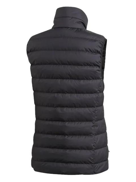 logo-print padded gilet by ADIDAS