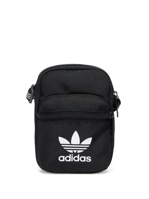 logo-print shoulder bag by ADIDAS