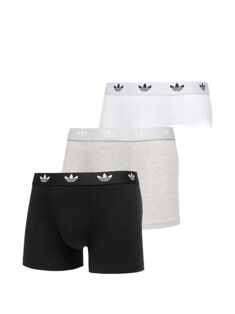 logo-waistband boxers (set of three) by ADIDAS