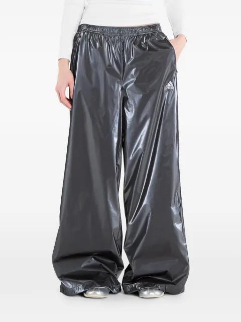 logo wide-leg tracksuit bottoms by ADIDAS