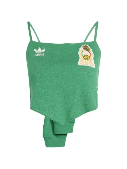 mexico spaghetti-strap patch top by ADIDAS