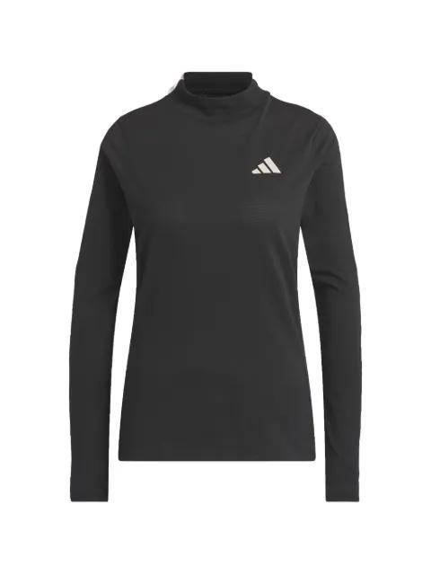 mock-neck golf T-shirt by ADIDAS