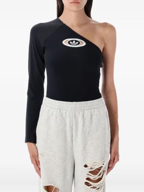 one-sleeve logo bodice by ADIDAS