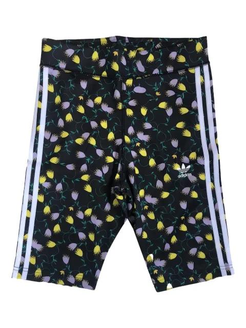 print stripes cycling shorts by ADIDAS