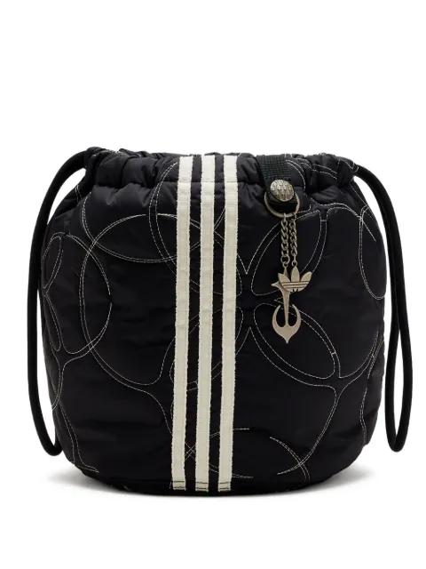 quilted drawstring holdall by ADIDAS