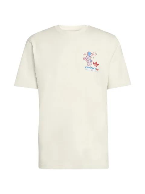 rear-graphic T-shirt by ADIDAS