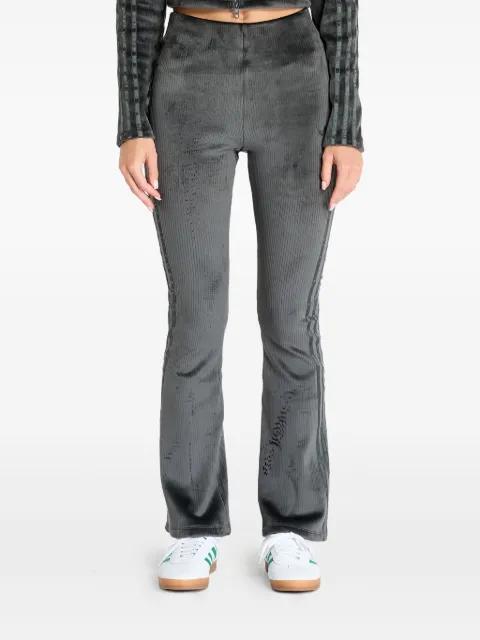 ribbed flared leggings by ADIDAS