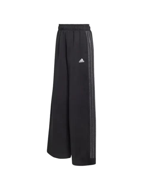 side stripe track trousers by ADIDAS