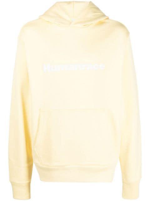 slogan-print pullover hoodie by ADIDAS
