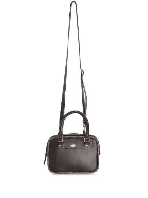 small adidas x WB logo-debossed leather bag by ADIDAS