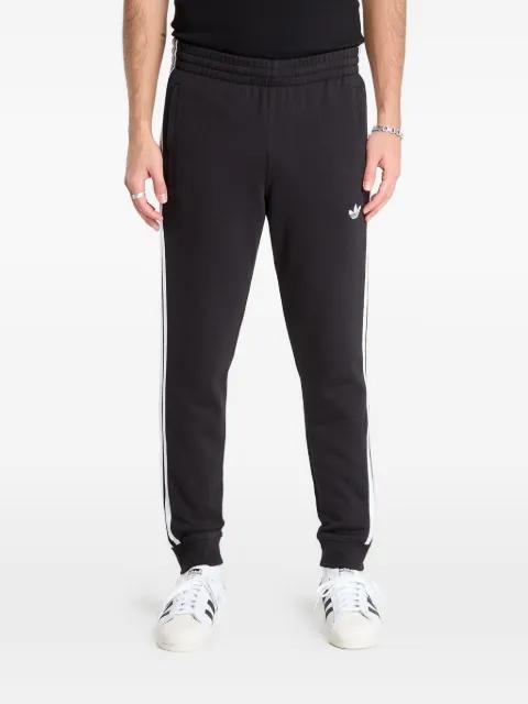 stripe-detail logo track pants by ADIDAS