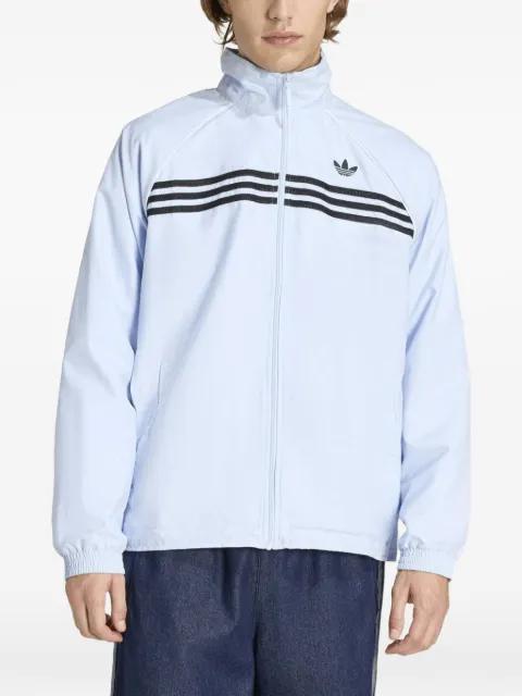 stripe-detail track jacket by ADIDAS